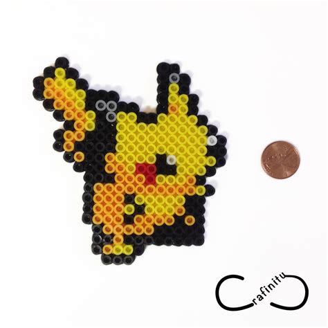 This Pikachu Perler Bead Accessories Is Inspired From Pokemon You