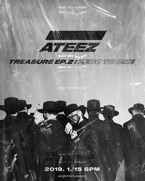 Ateez Treasure Ep2 Zero To One Album Release 2019115 6pm Ateez