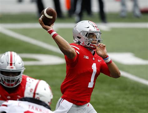 Ohio States Justin Fields Is The Nations Top Qb Per Pff