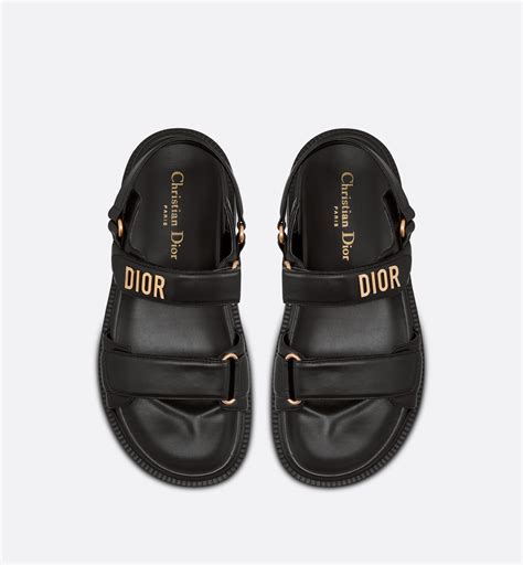 Dioract Sandal Black Lambskin Dior