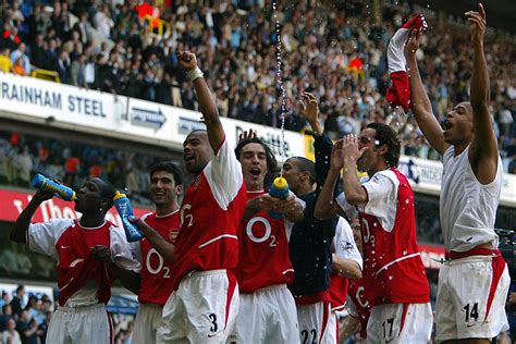 Iconic Moment Arsenal Win Title At Spurs