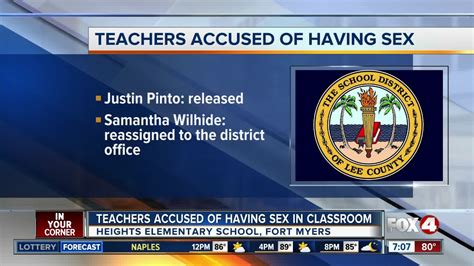 Teachers Caught Having Sex In Classroom