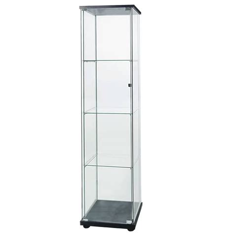 Buy Curio Cabinet Glass Display Case For Collectibles Cabinet Display Cabinet With Door 4 Shelf