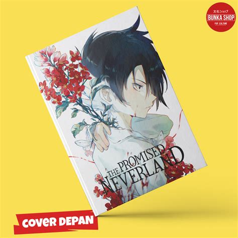 Notebook Anime The Promised Neverland Ray White Hardcover A5 Buku Tulis