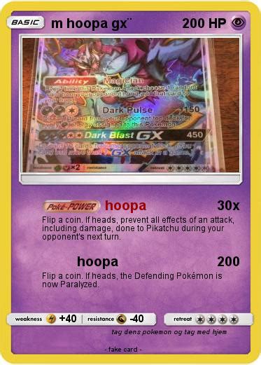 Pokémon M Hoopa Gx Hoopa My Pokemon Card