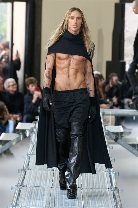 Rick Owens News Collections Fashion Shows Fashion Week Reviews And More Vogue
