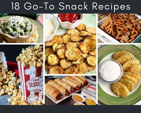 18 Go To Snack Recipes Just A Pinch Recipes