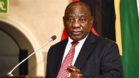 South african president cyril ramaphosa on wednesday 16th september 2020 in a media press briefing while addressing the public on developments in the country's response to the coronavirus. SA: Cyril Ramaphosa, Address by SA President, on assuming ...