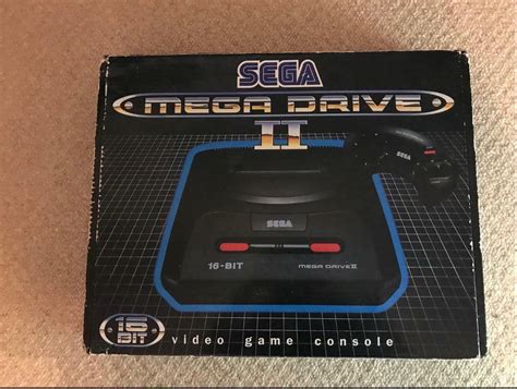 16 Bit Sega Mega Drive 2 With Original Box Controllers And Multi Game