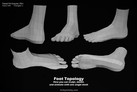 17 Best Images About References Topology Legfeetsknee 3d On Pinterest