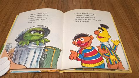 Oscars Rotten Birthday Sesame Street Book Childrens Books Kids