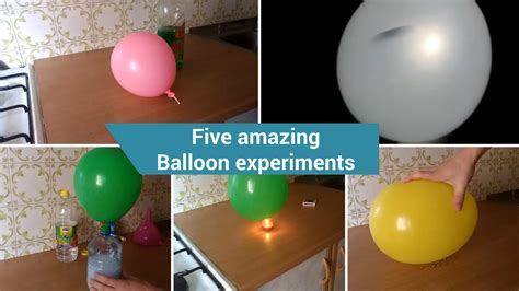 5 Amazing Balloon Experiments Stem Little Explorers