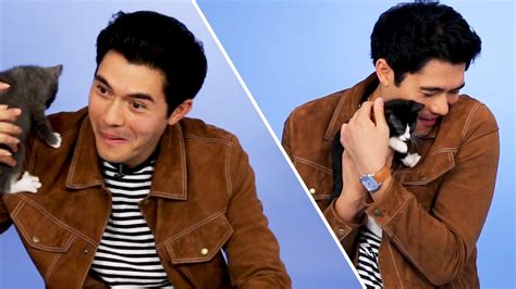 Crazy rich asians star henry golding and his wife liv lo have announced they are expecting their first child together! Henry Golding From Crazy Rich Asians Plays With Kittens ...