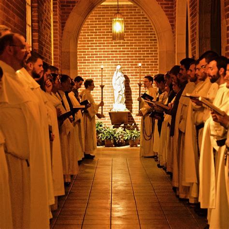 western dominican vocations the friars and our guests honor the blessed virgin mary as we