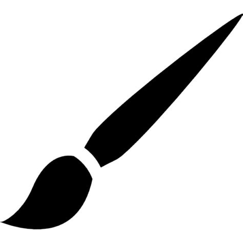 Paint Brush Icon Vector 388278 Free Icons Library