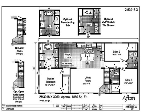 Manorwood Ranch And Cape Homes Afton 2m3018 X Find A Home Modular