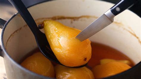 Easy Poached Pears Simple Elegant Dessert Baking A Moment