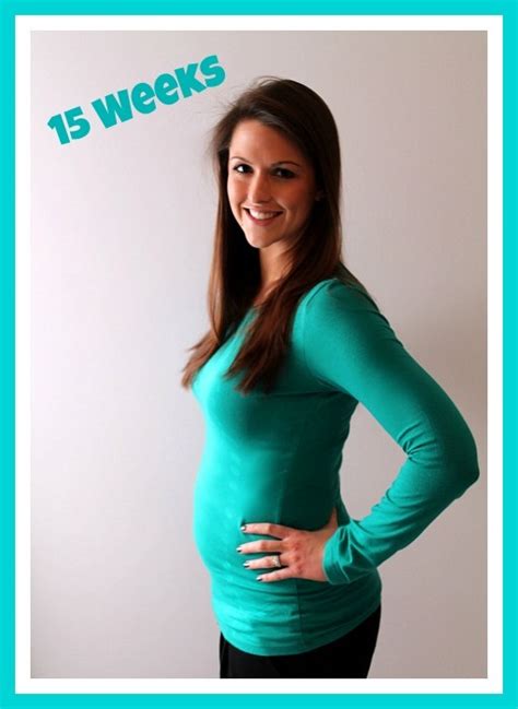 15 Weeks Pregnant Baby Bump Sweet Tooth Sweet Life