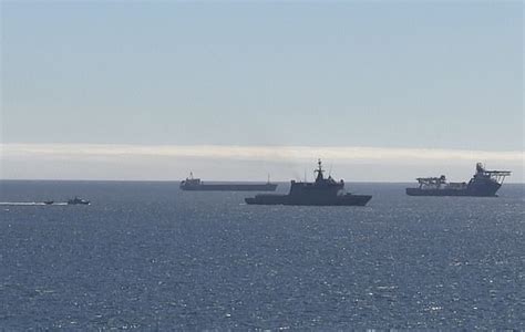 Spanish Warship Steams Into British Waters Off Gibraltar During Royal