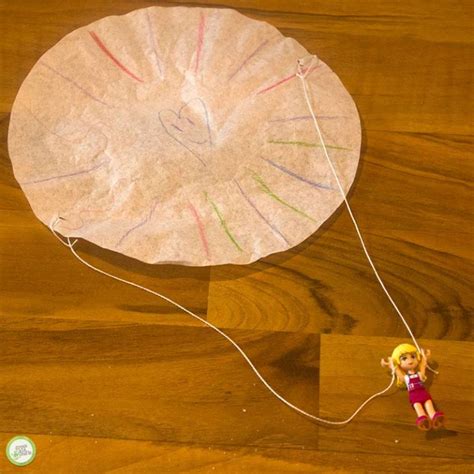 How To Make A Homemade Parachute Green Kid Crafts