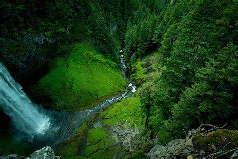 Creek Waterfall Landscape Free Image Download