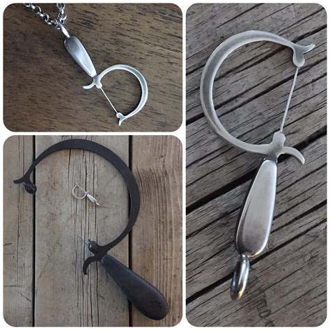 Crafted myself a pendent of my favorite tool : jewelrymaking