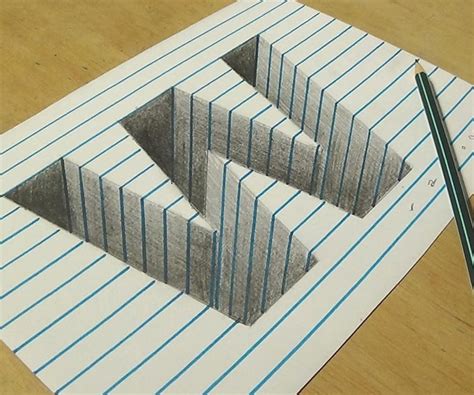 Incredible 3d Drawings Pop Off The Page And Sink Into The Ground Sig