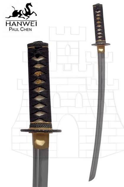 Wakizashi Espada De Entrenamiento Japonesa Hecha De Polipropileno Con