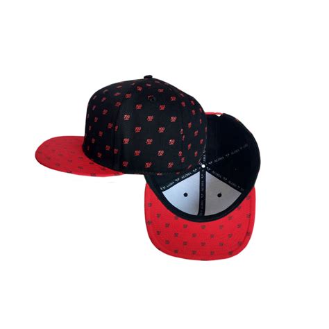 Gallery Blank Hat 100 Flatbill Snapback Double Portion Supply