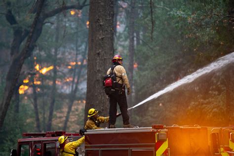Glass Fire Napa Valley Crews Brace For Weather Fueled Surge