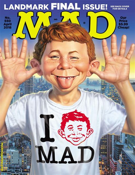 Mad Magazine Mad 550 Apr 2018 Magazine Get Your Digital Subscription