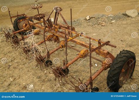 Old Farm Equipment Stock Photo Image Of Aged Steel 57254480