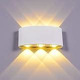 Maxmer W Modern LED Wall Light Sconce IP Waterproof Wall Lighting Indoor Outdoor Double Up