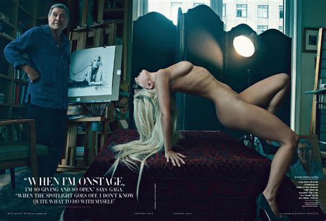 Lady Gaga Poses Nude In Vanity Fair Nsfw Celebs