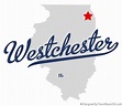 Map of Westchester, IL, Illinois