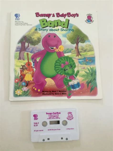 Barney And Baby Bops Band Read Along Book And Cassette Set 250 Picclick
