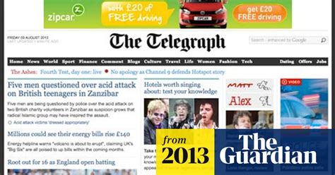 Telegraph Media Group Back Digital But Will Users Pay Telegraph Media Group The Guardian
