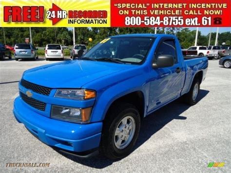 2007 Chevrolet Colorado Ls Regular Cab In Pace Blue 135910 Truck N