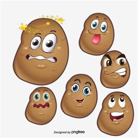 10 Dibujos De Patatas