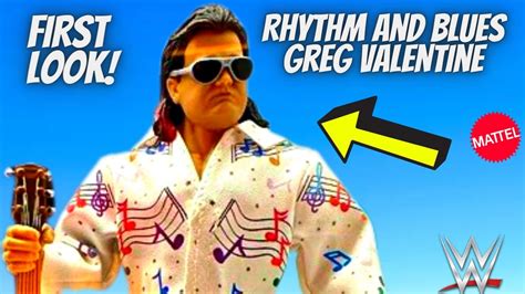 Wwe Mattel Legends Series 20 Rhythm And Blues Greg Valentine Figure