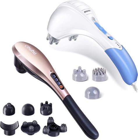 Ohuhu Electric Back Massager Rechargeable Hand Held Massager Health And Personal Care