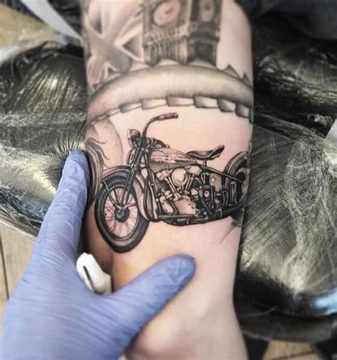 Update 68 Harley Davidson Tattoos On Forearm Latest Incdgdbentre
