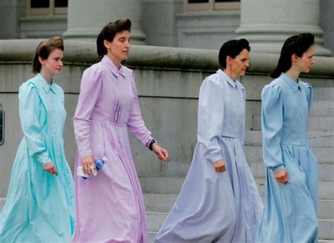 polygamists celebrate supreme court s marriage rulings moda mormon vestido liso festa