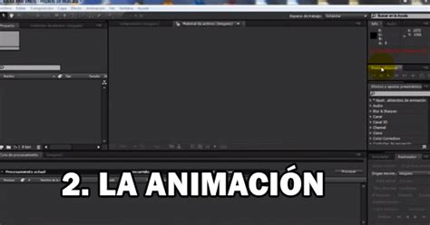 Tutorial After Effects La Animación Arieseffect