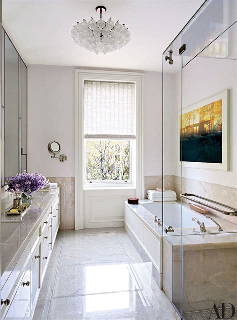 A Historic Boston Townhouse Gets A Glam Update Bathroom Design
