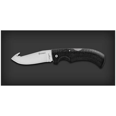 Gerber Gator Folding Knife With Guthook 614859 Folding Knives At