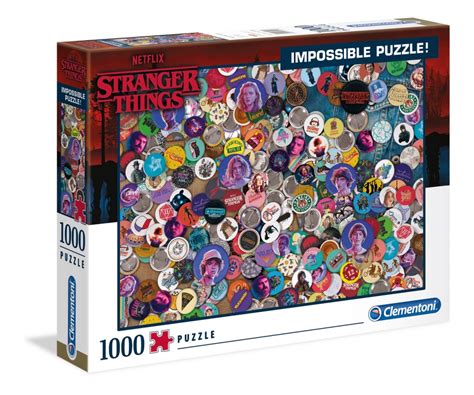 In the company of dustin, eleven, lucas and the rest of the heroes, you will start a completely new adventure in this story puzzle with rpg elements. Clementoni: Impossible Puzzle - Stranger Things (1000 ...