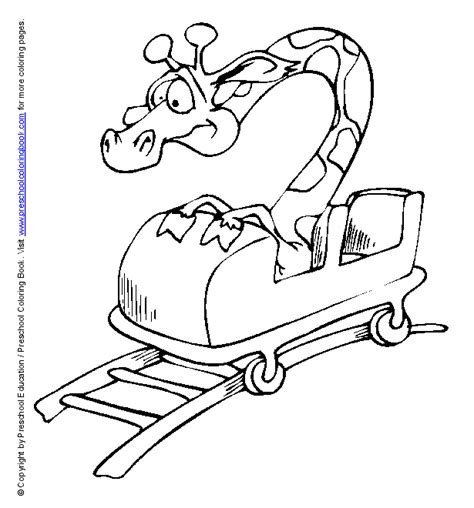 Some of the coloring page names are 19 best images about roller coaster on the carnival a hill and things to draw, roller coaster coloring at colorings to and, roller coaster coloring at colorings to and, 166 best happy national roller coaster day images on roller coaster roller, find the best coloring resources here part. www.preschoolcoloringbook.com / Amusement Park Coloring Page