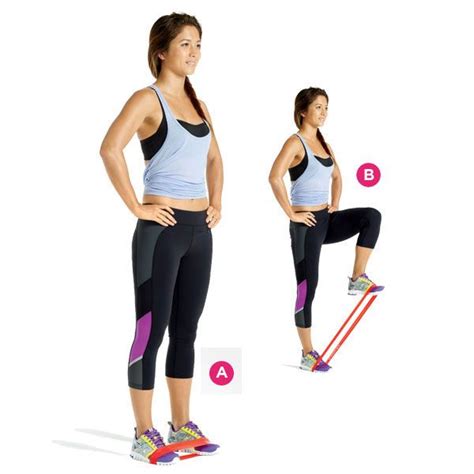 The 15 Minute Resistance Band Workout Band Workout Lower Body