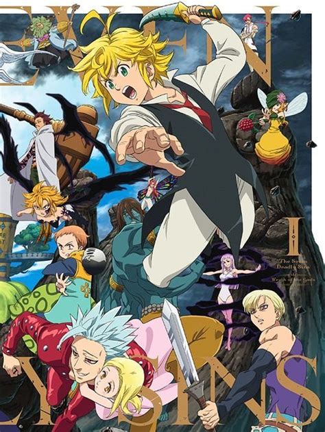 Yesasia The Seven Deadly Sins Wrath Of The Gods Blu Ray Box 1